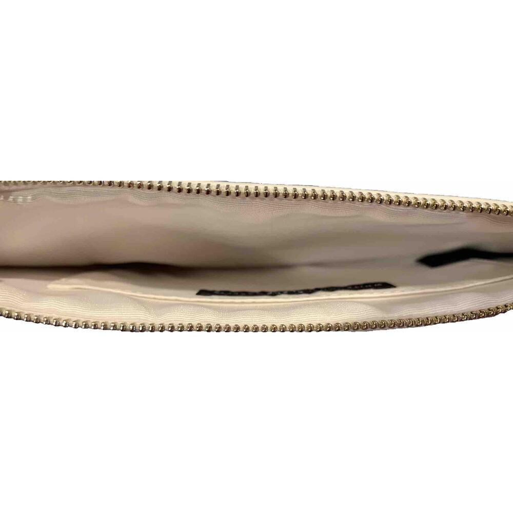 BRAND NEW White house black Market White Wristlet Purse Purple+Green Floral NWT. - Picture 4 of 4